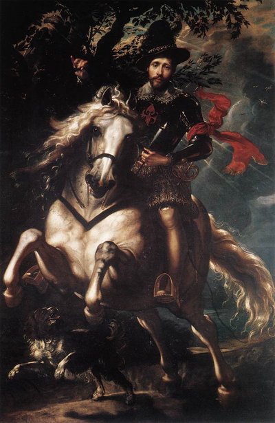 Ritratto equestre di Giancarlo Doria da Peter Paul Rubens